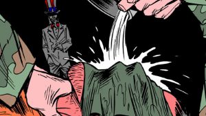 Waterboarding mucenie vodou