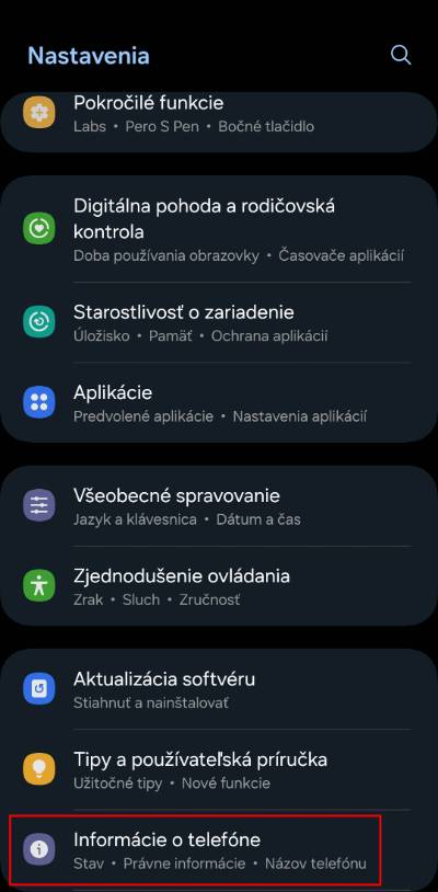 ako zapnut vyvojarske nastavenia android_1