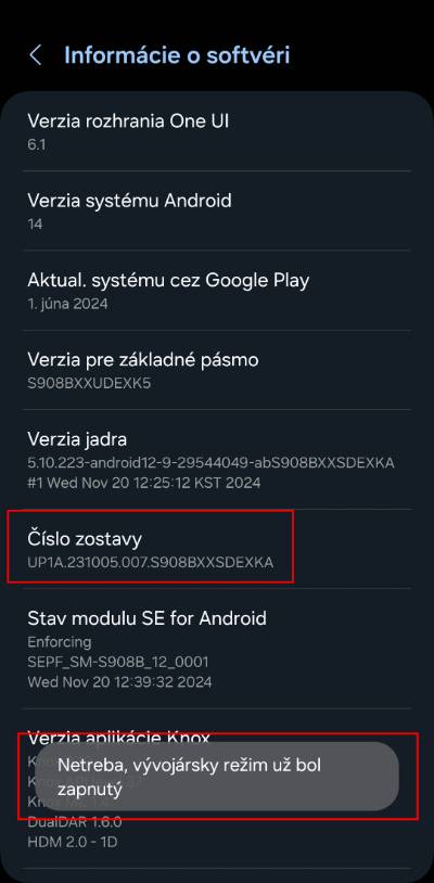 ako zapnut vyvojarske nastavenia android_3