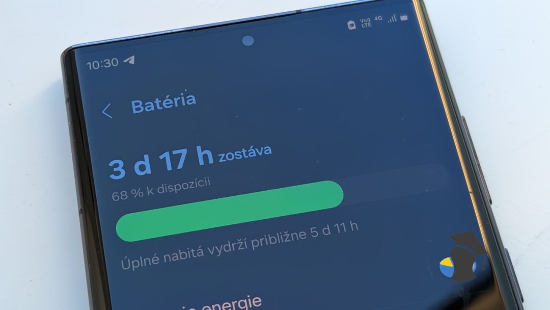 bateria mobilu vydrz