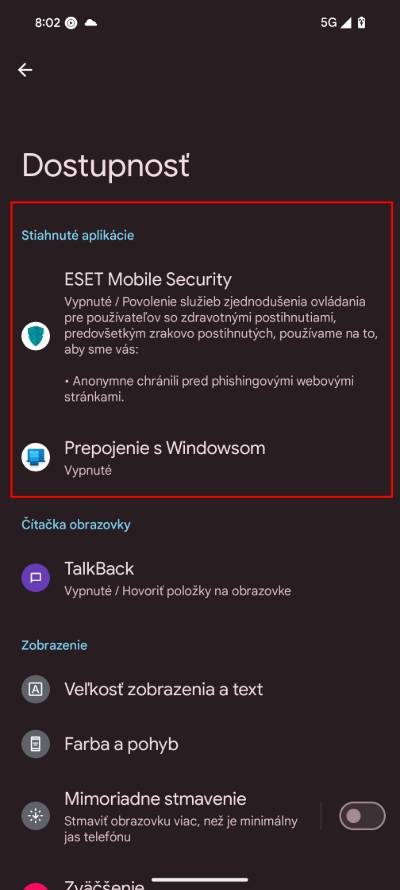 povolenie dostupnost android telefon_2