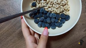 ranajky s cucoriedkami