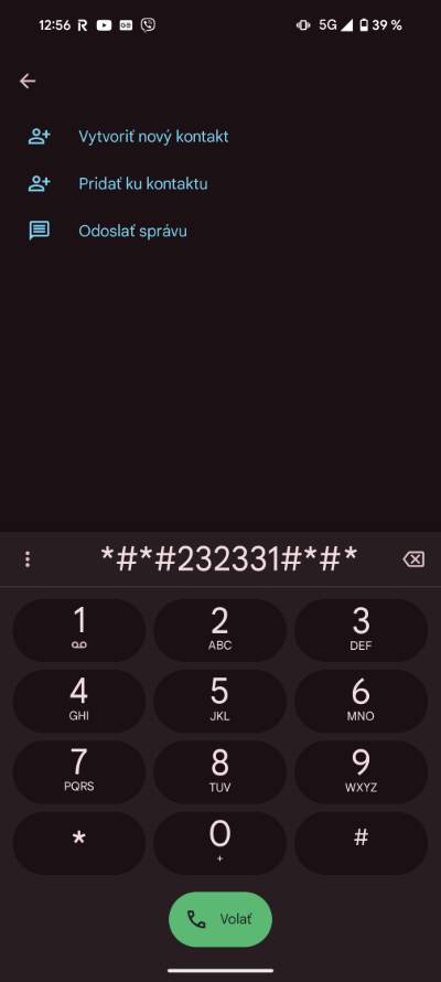 ako zadat MMI kod android