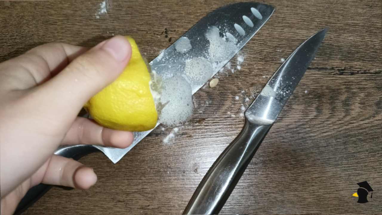 čistenie nožov
