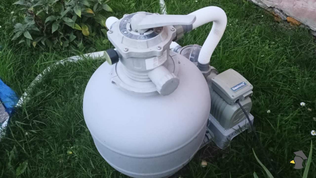 bazén, filtrácia
