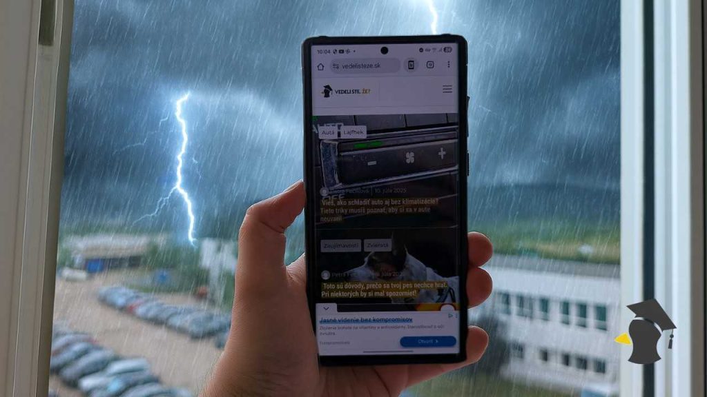 Je pravda, že smartfóny priťahujú blesky, alebo ide o mýtus? 99 % ľudí žije celý čas v omyle