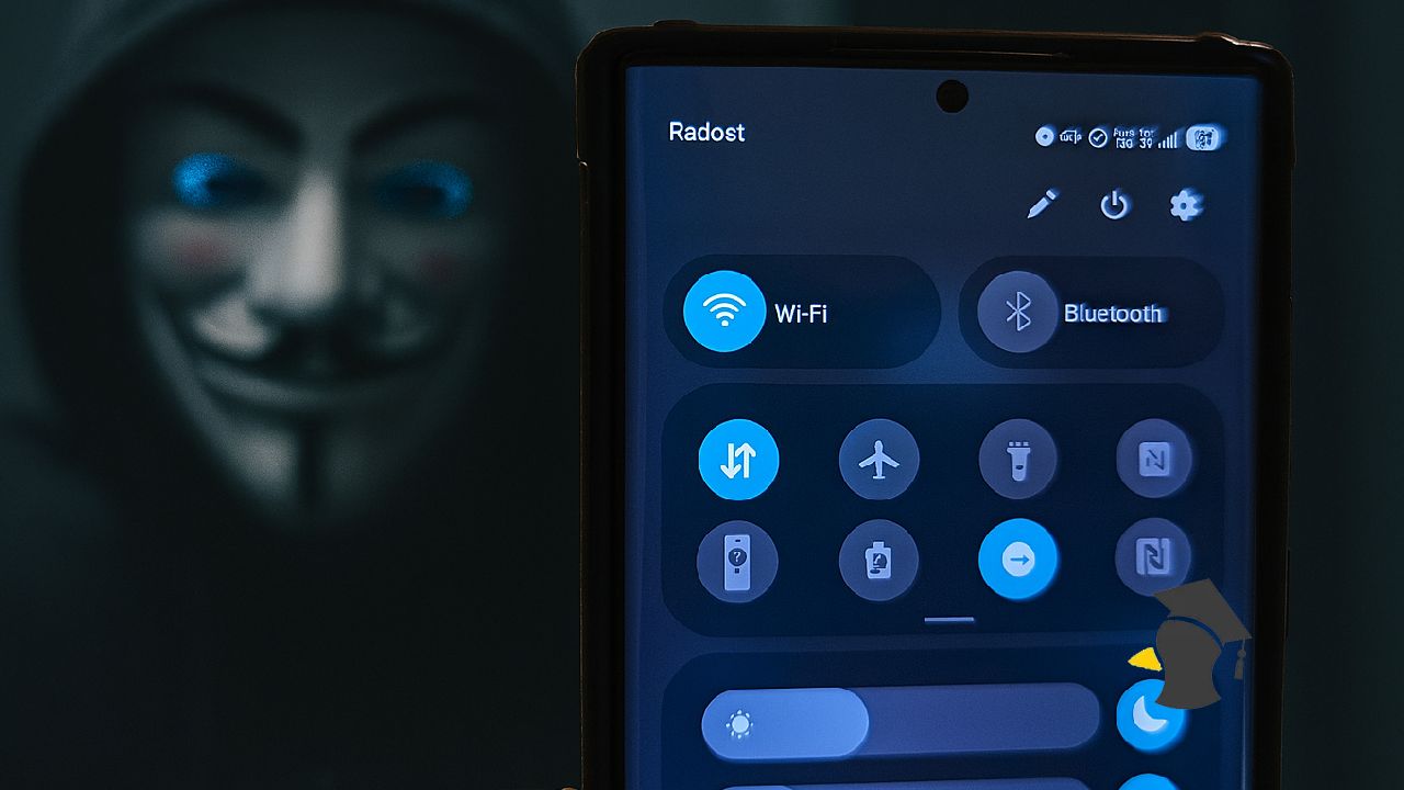 Wi-Fi man in the middle hacker