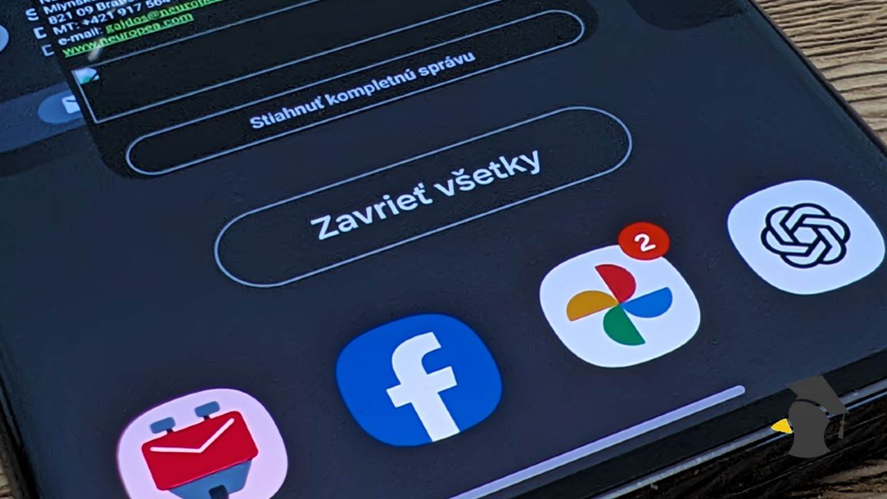 zatvarania aplikacii android