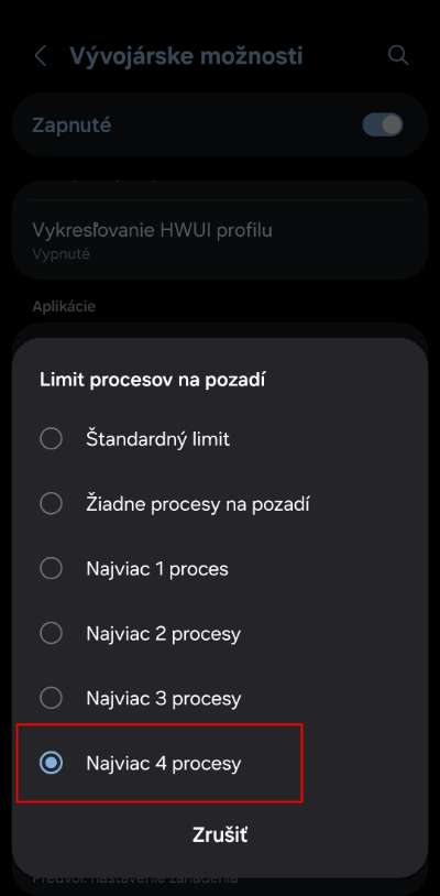 android ako obmedzit procesy na pozadi_2