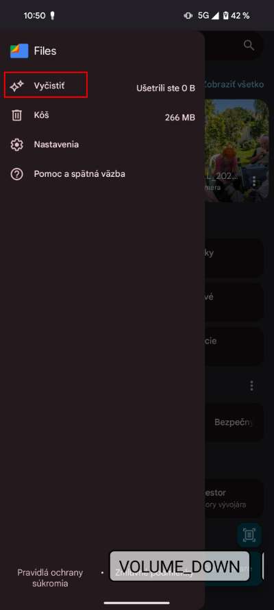 android Files ako odstranit nepotrebne subory_navrhy_2