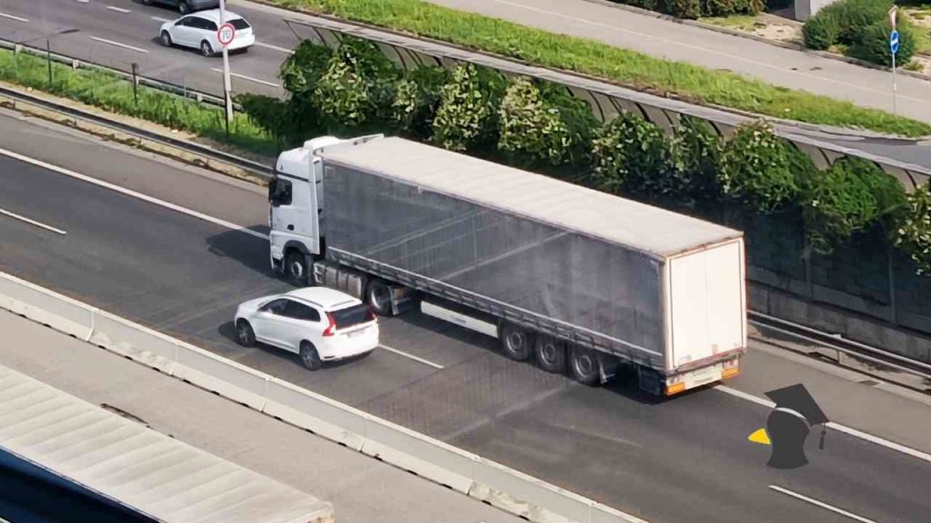 Rúti sa za tebou kamión a pred tebou stojí auto? Tento jednoduchý trik môže rozhodnúť o tom, či prežiješ