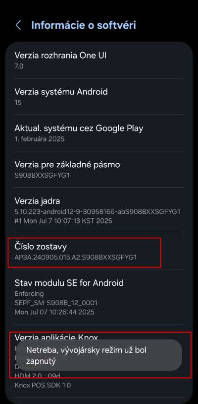 rezim pre vyvojarov Android ako zapnut_1