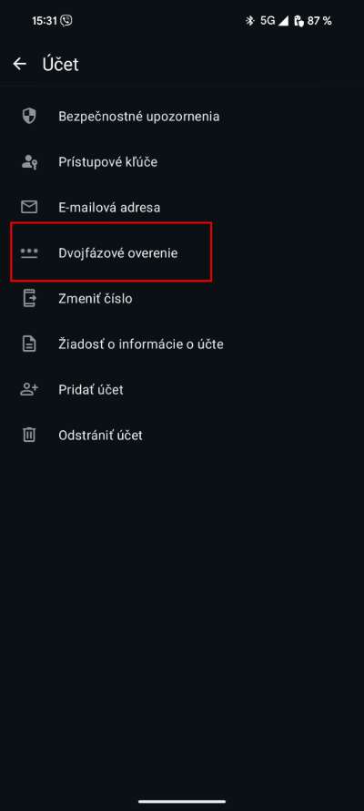 whatsapp dvojfaktorove overenie ako zapnut navod_3