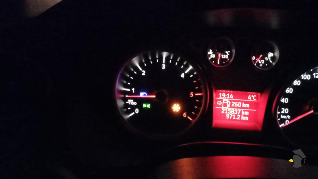 ikona vločky, kontrolka vločky