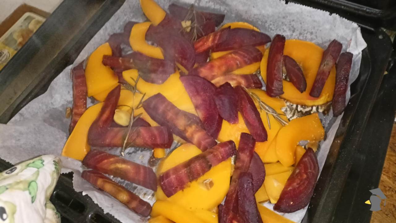 cvikla pečenaa, tekvica