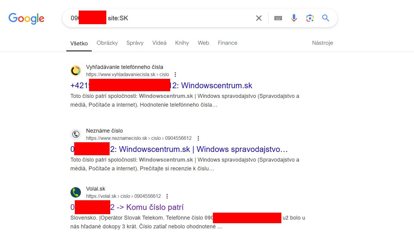 ako vyhladat nezname cislo v google_3