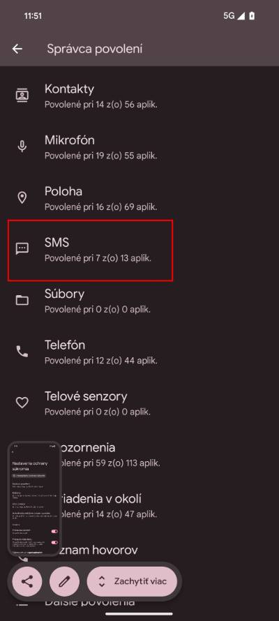 ktore aplikacie citaju obsah SMS sprav_3