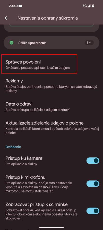 Android spravca povoleni_2