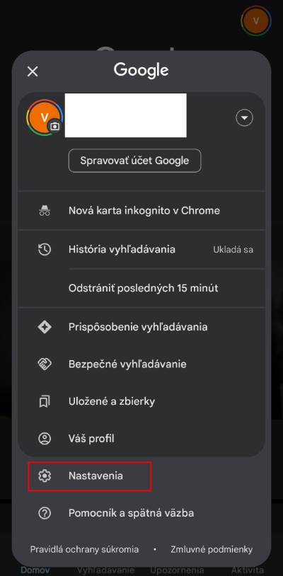 ako vypnut funkciu ok google navod_2