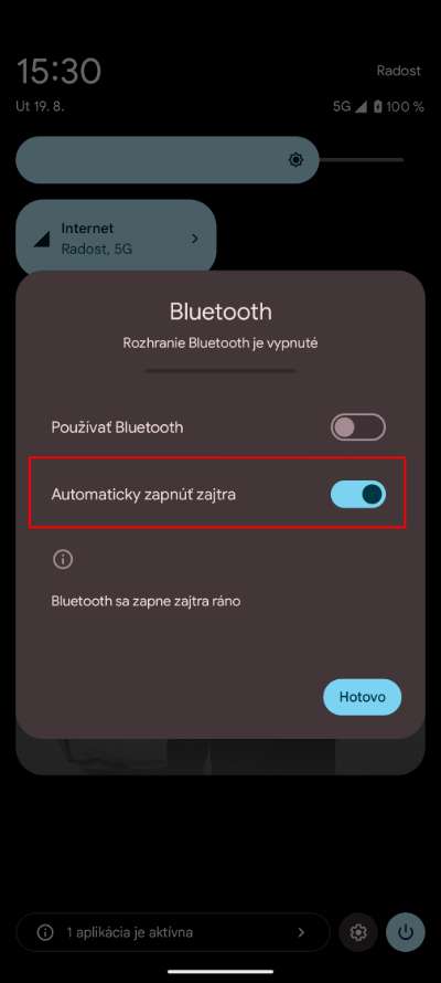 automaticke spustanie bluetooth android